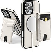 Leather Wallet Case for iPhone 16 Pro  MagSafe