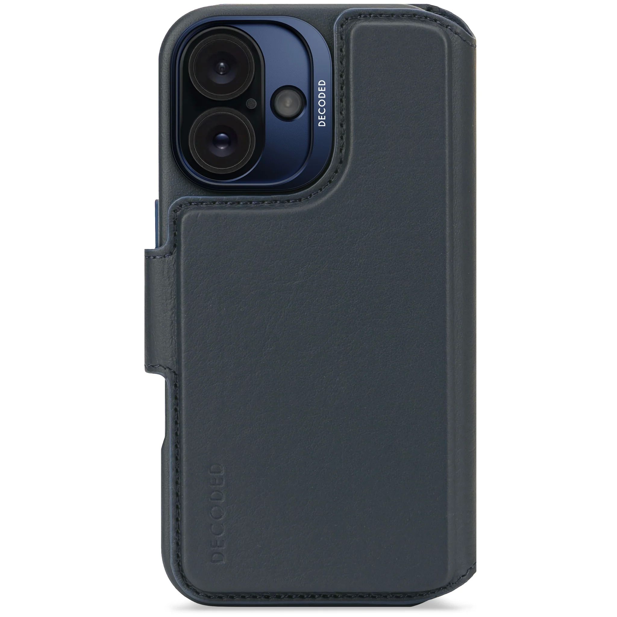 Leather Case for iPhone 16 w/ MagSafe (navy)