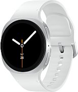 Samsung Galaxy Watch 8 3.3 cm (1.3 ) AMOLED 40 mm Digital 438 x 438 pixels Touchscreen Silver Wi-Fi GPS (satellite)