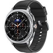 Samsung Galaxy Watch 8 Classic 3.3 cm (1.3 ) AMOLED 46 mm Digital 438 x 438 pixels Touchscreen 4G Silver Wi-Fi GPS (satellite)