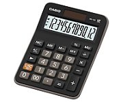 Casio MX-12B 12-digit black office calculator