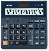 Casio MH-12BK-S 12-digit black office calculator