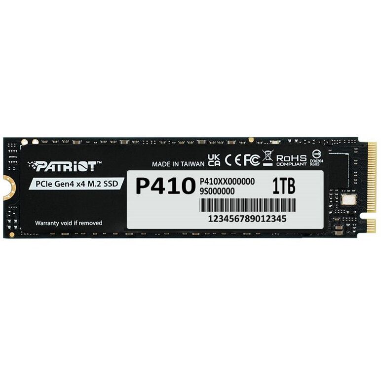 Patriot Viper P410 M.2 PCI-Ex4 NVMe 1.4 1TB 5GB/s