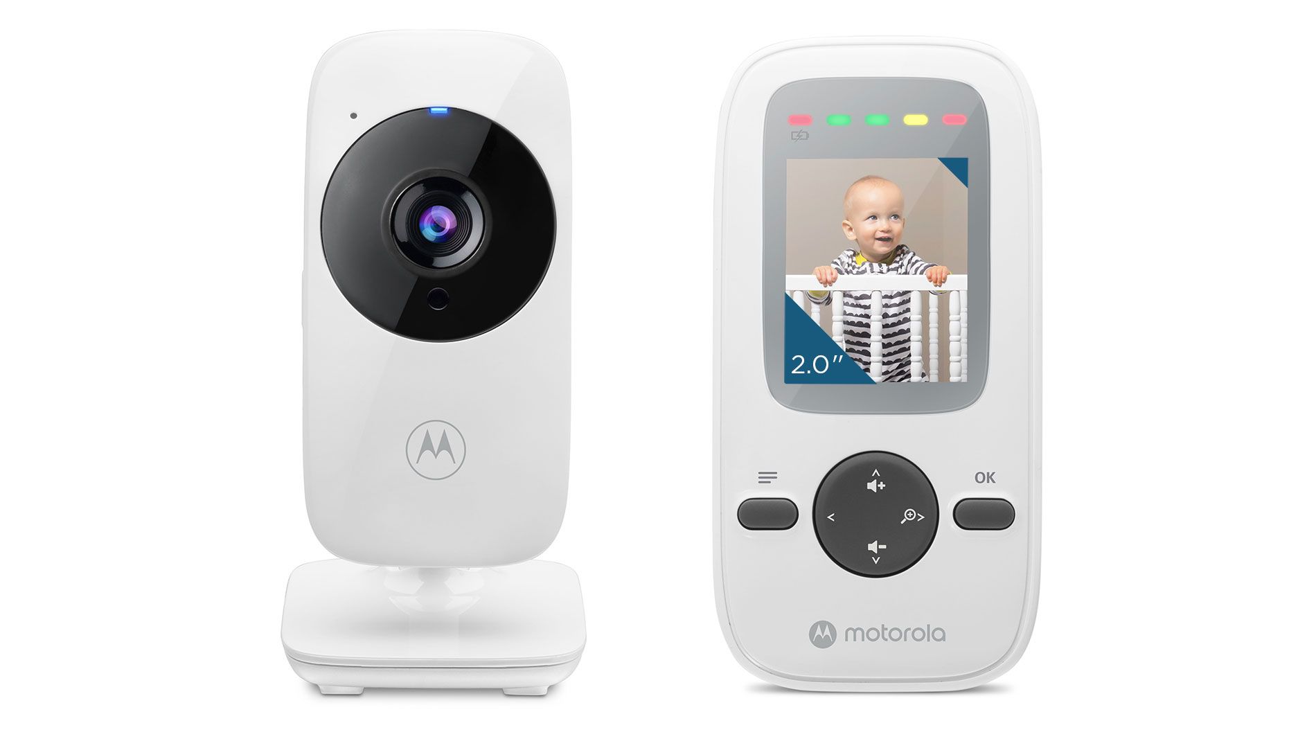 Motorola VM481 video baby monitor 300 m FHSS White