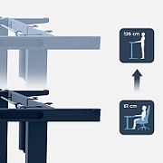 Xeno 7.6 electric bed frame