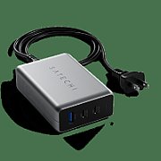 Satechi USB-C PD GaN Charger 100W  2x USB-C  1x US