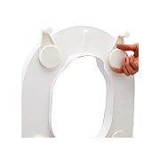 Toilet seat elevation cap with flap Etac HI-Loo 10 cm