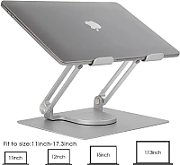 UNITEK ADJUSTABLE LAPTOP STAND + HUB