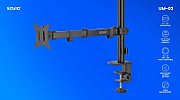 SAVIO UM-02 Desk Mount for Monitor 17”–32”  2–9 kg