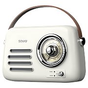 SAVIO RS-02 Portable Radio  white