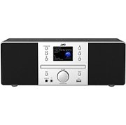 JVC RD-E874B Tower Bluetooth 20 W Black  Silver