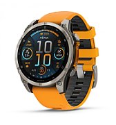 Garmin fenix 8 3.56 cm (1.4 ) AMOLED 47 mm Digital 454 x 454 pixels Touchscreen Graphite Wi-Fi GPS (satellite)