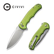 CIVIVI Button Lock Praxis Knife Aluminum Green