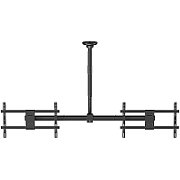 Maclean ceiling mount for two TVs  max load 2x40kg  34-60   max VESA 600x400  MC-111 B