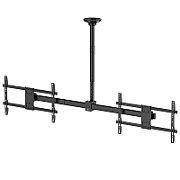 Maclean ceiling mount for two TVs  max load 2x40kg  34-60   max VESA 600x400  MC-111 B
