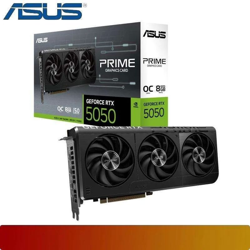 ASUS Prime -RTX5050-O8G NVIDIA GeForce RTX 5050 8 GB GDDR6