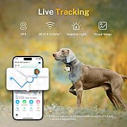 PetTracker EnaBot - Dog Locator w/ Camera - Blue