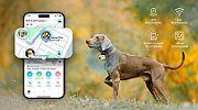 PetTracker EnaBot - Dog Locator w/ Camera - Blue