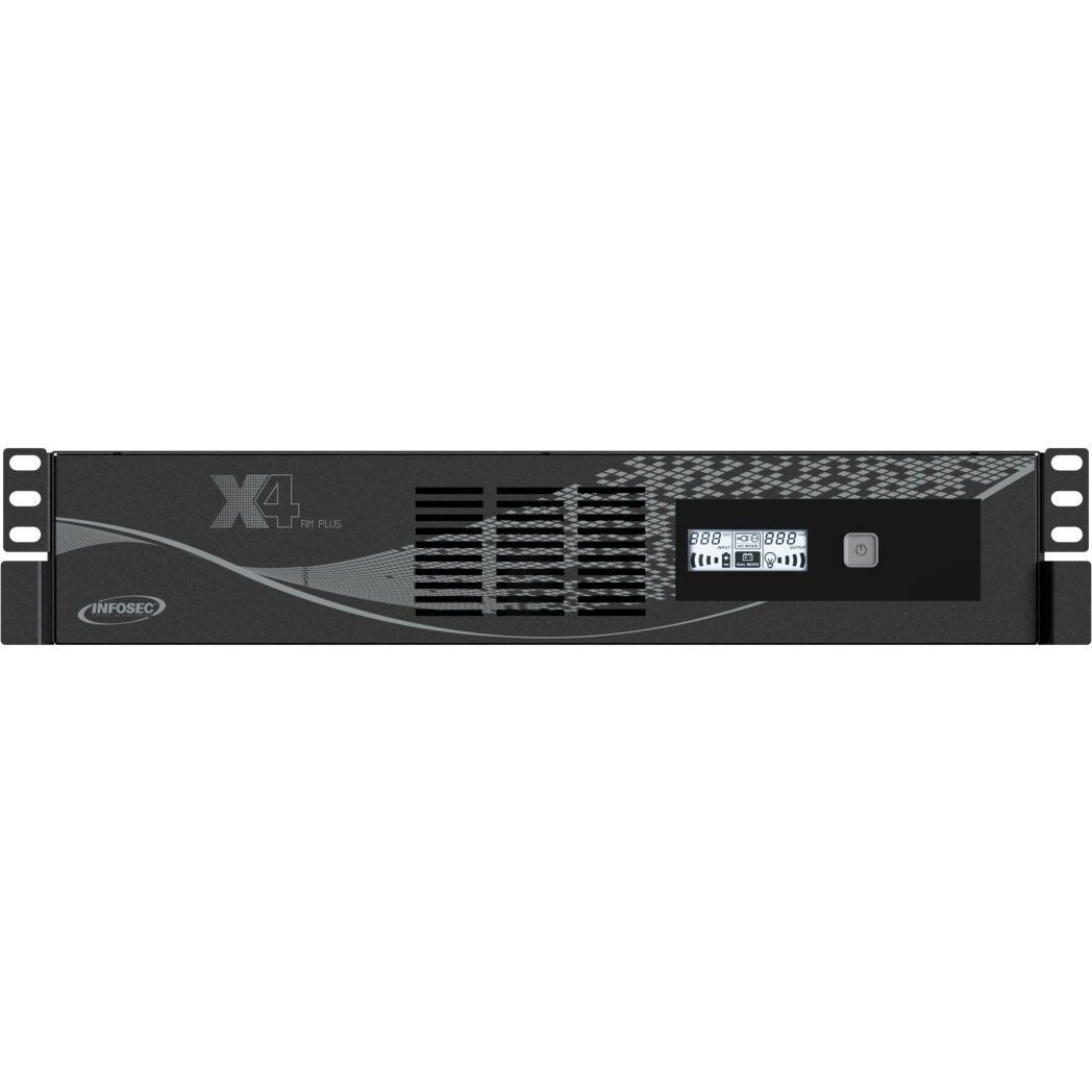 Infosec X4 600 RM Plus uninterruptible power supply (UPS) Line-Interactive 0.6 kVA 360 W 6 AC outlet(s)