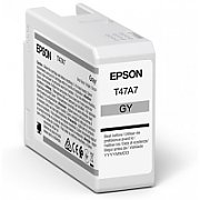 Cartus cerneala Epson C13T47A700 ,Gri ,50 ml ,Original (T47A7) 