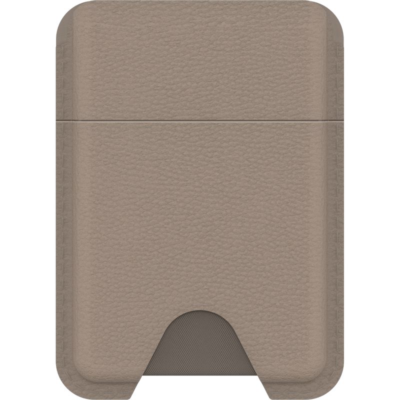 OB SYMMETRY CACTUS LEATHER/MAGSAFE WALLET CG LIGHT GREY