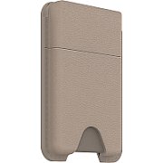 OB SYMMETRY CACTUS LEATHER/MAGSAFE WALLET CG LIGHT GREY