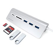 Satechi Aluminium Type-C USB Hub (3x USB 3.0,MicroSD) - Space Grey