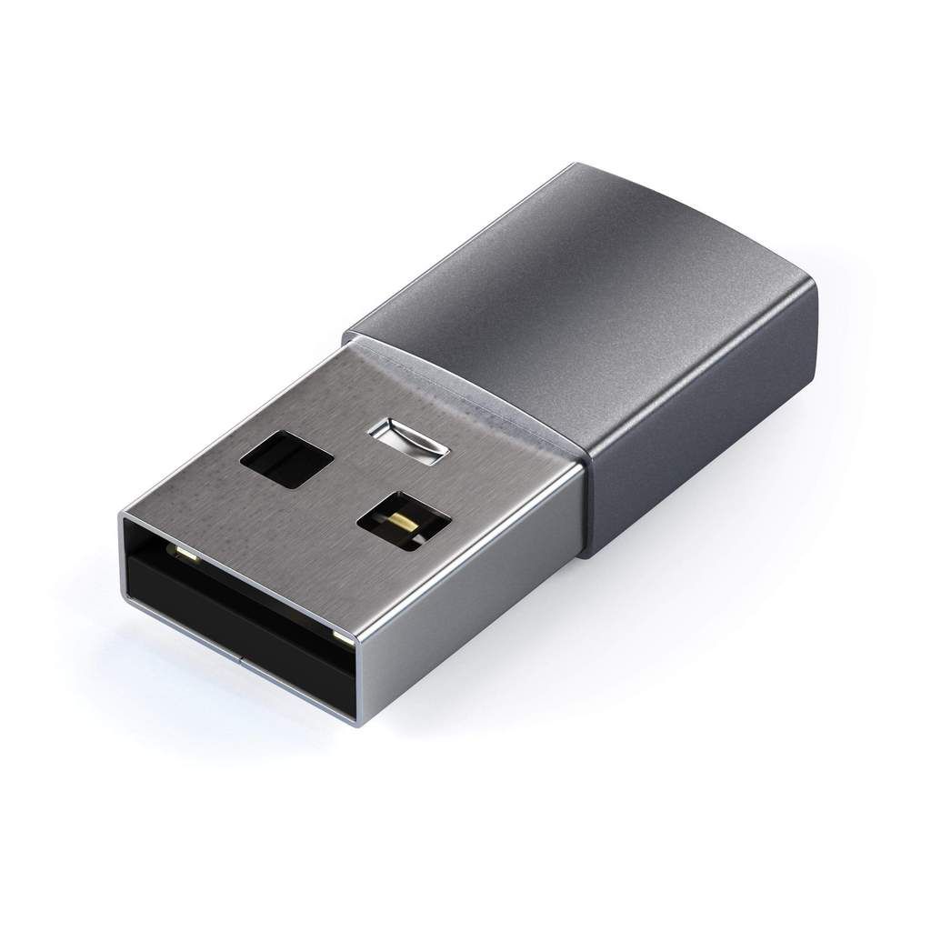 Satechi Aluminum Type-A to Type-C Adapter - Silver