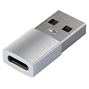 Satechi Aluminum Type-A to Type-C Adapter - Silver