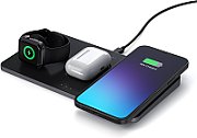 Satechi Trio Wireless Charging Pad (Apple Watch, Airpods, iPhone) - Black