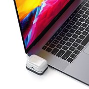 Satechi USB-C Wireless Charging Dock for AirPods (5W) - Space Grey