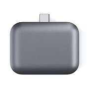 Satechi USB-C Wireless Charging Dock for AirPods (5W) - Space Grey