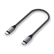 Satechi USB-C to USB-C Short Cable - 25cm - Space Grey