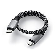 Satechi USB-C to USB-C Short Cable - 25cm - Space Grey