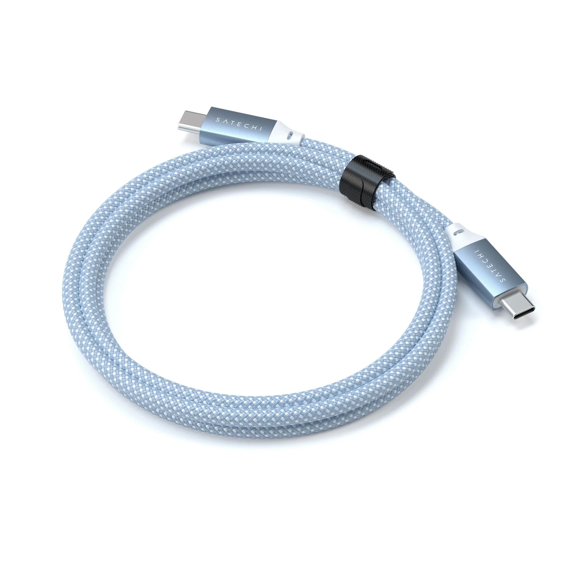 Satechi USB-C to USB-C 100W Braided Charging 2m Cable - Grey
