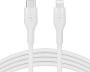 Belkin BOOST CHARGE Flex Silicone cable USB-C to Lightning - 1M - Black