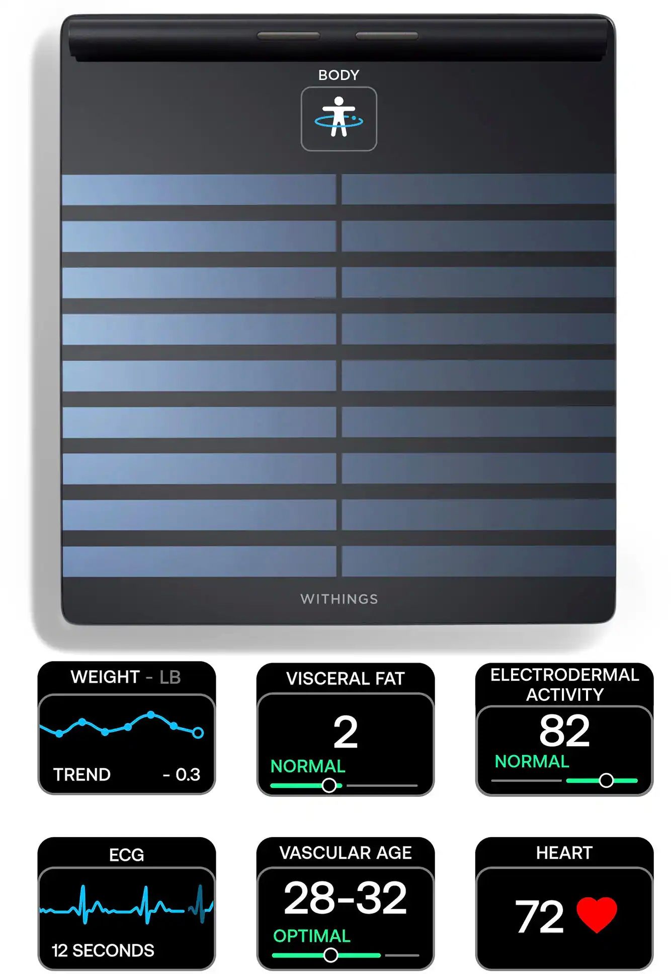 Withings Body Scan Connected Health Station - Black