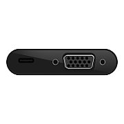 Belkin USB-C to VGA + Charge Adapter (60W PD) - Black
