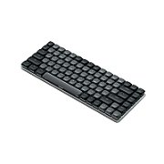 Satechi SM1 Slim Mechanical Backlit Bluetooth Keyboard (Windows Keycaps - Windows, Left Alt, Right Alt 2.4GHz USB Receiver) - Black