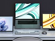 Satechi SM1 Slim Mechanical Backlit Bluetooth Keyboard (Windows Keycaps - Windows, Left Alt, Right Alt 2.4GHz USB Receiver) - Grey/White