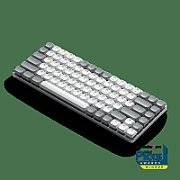 Satechi SM1 Slim Mechanical Backlit Bluetooth Keyboard (Windows Keycaps - Windows, Left Alt, Right Alt 2.4GHz USB Receiver) - Grey/White