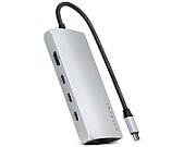 Satechi USB-C MultiPort Adapter 8K with Ethernet V3 - Silver