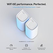 Linksys Velop MX6202 Tri-Band Mesh WiFi 6E System, 2-Pack