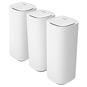 Linksys Velop MBE7003 Tri-Band Mesh WiFi 7 Router, 3-Pack
