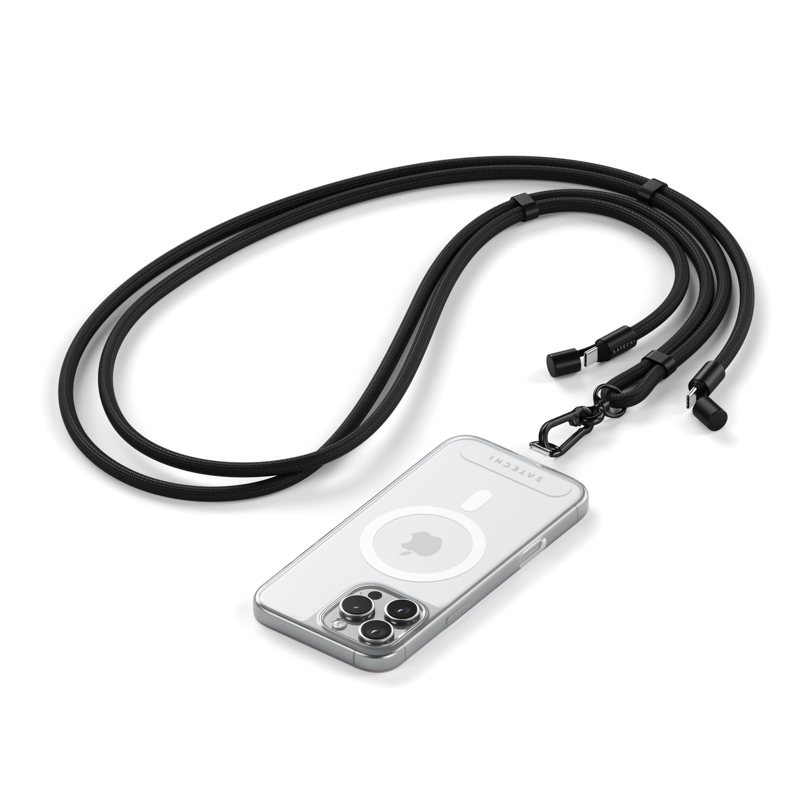 Satechi OntheGo Crossbody Lanyard Cable - Desert Rose