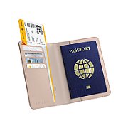 Satechi Vegan-Leather FindAll Passport Cover - Desert Rose