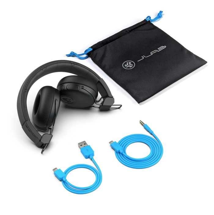 JLAB Studio ANC Wireless Active Noise Cancelling On Ear Headphones - Black