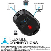 JLAB Go Charge Mouse - Black