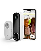 Arlo Essential (Gen.2) Video Doorbell and Chime 2K Security wireless - 1 Doorbell and chime - White