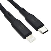 Dviced Cable USB-C to Lightning silicone 1,25m - Black
